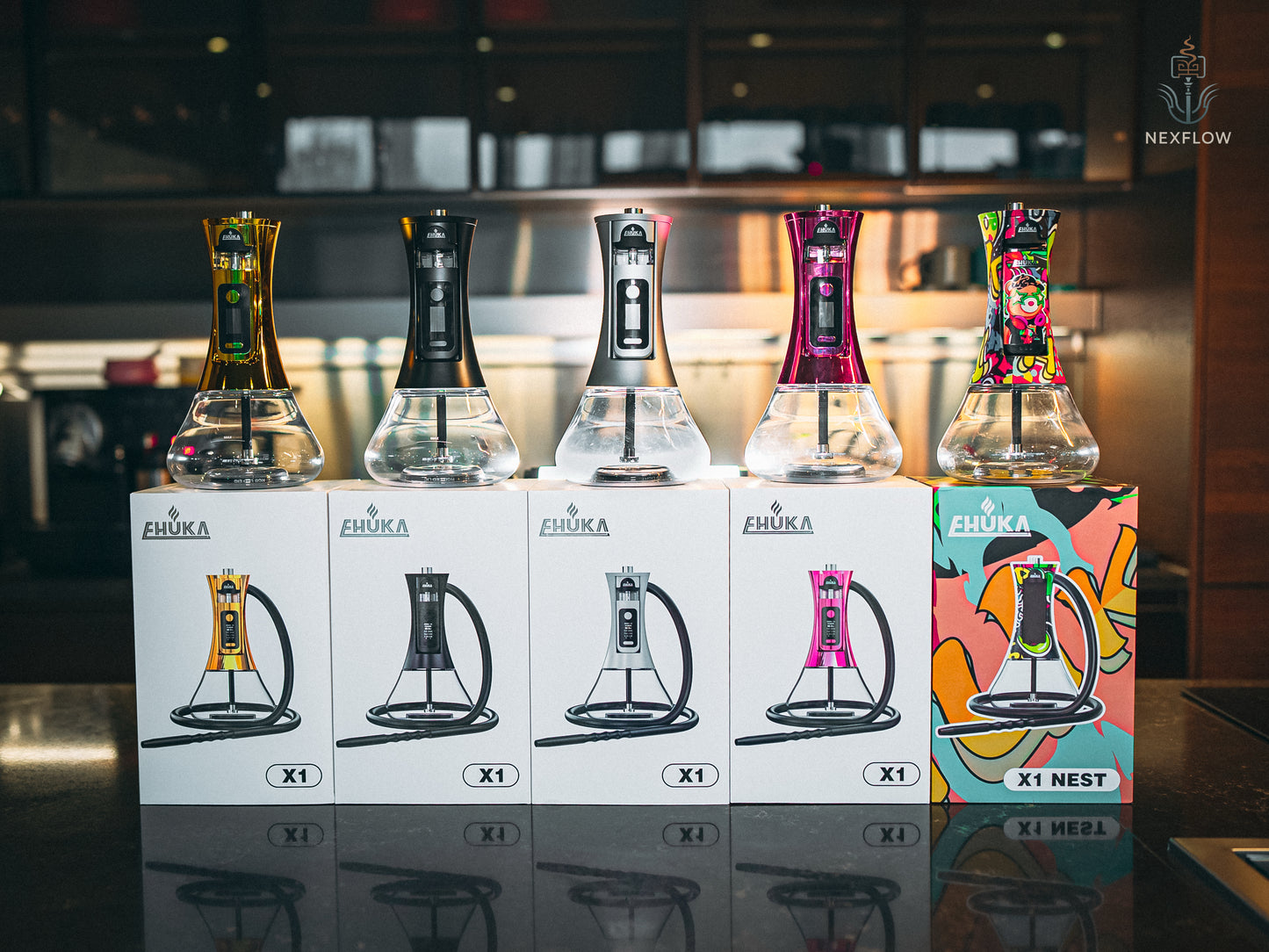 Nexflow Electronic Hookah – Instant Shisha, Zero Compromises